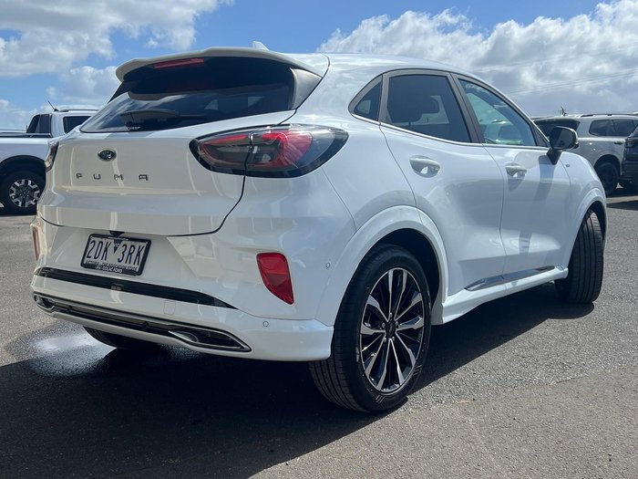 2022 Ford Puma ST-Line V JK MY22.5 Frozen White