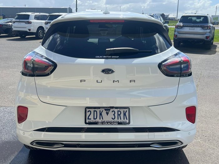 2022 Ford Puma ST-Line V JK MY22.5 Frozen White