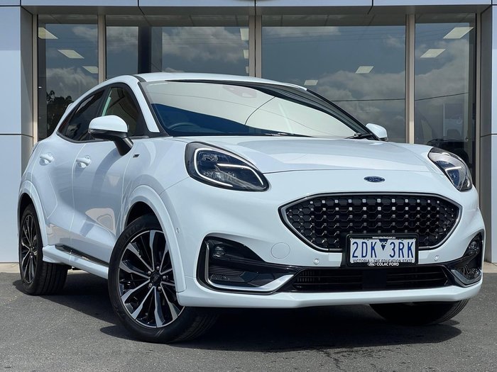 2022 Ford Puma ST-Line V JK MY22.5 Frozen White