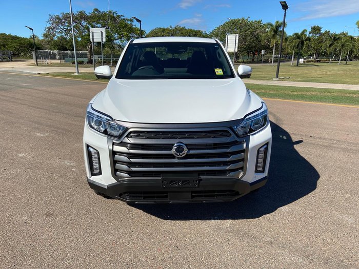 2024 SsangYong Musso Ultimate Q261 MY24 4X4 Dual Range Pearl White