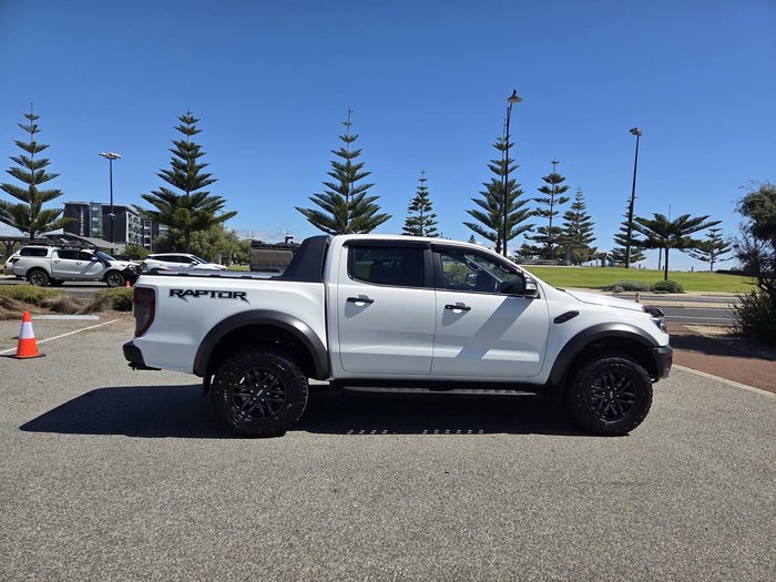 2020 Ford Ranger Raptor PX MkIII MY20.25 4X4 Dual Range Arctic White