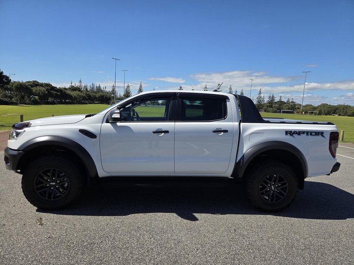 2020 Ford Ranger Raptor PX MkIII MY20.25 4X4 Dual Range Arctic White