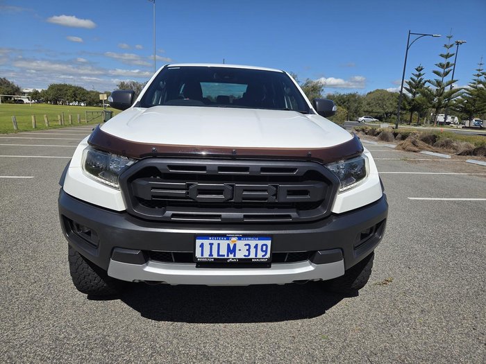 2020 Ford Ranger Raptor PX MkIII MY20.25 4X4 Dual Range Arctic White