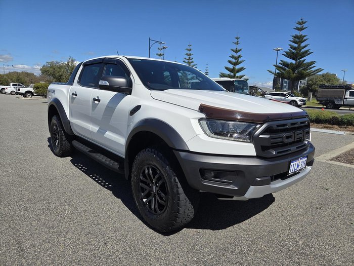 2020 Ford Ranger Raptor PX MkIII MY20.25 4X4 Dual Range Arctic White