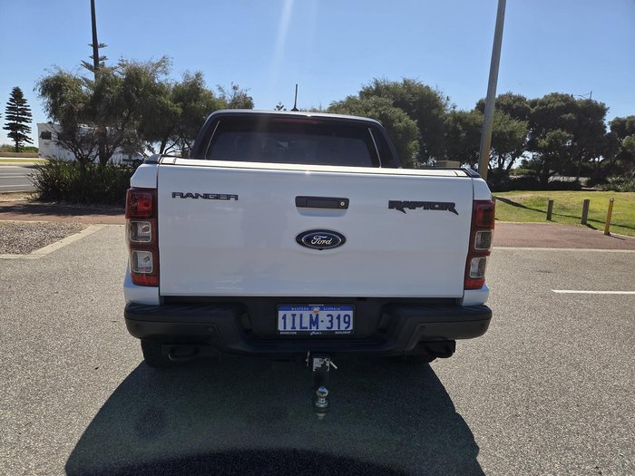 2020 Ford Ranger Raptor PX MkIII MY20.25 4X4 Dual Range Arctic White