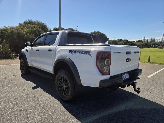 2020 Ford Ranger Raptor PX MkIII MY20.25 4X4 Dual Range Arctic White