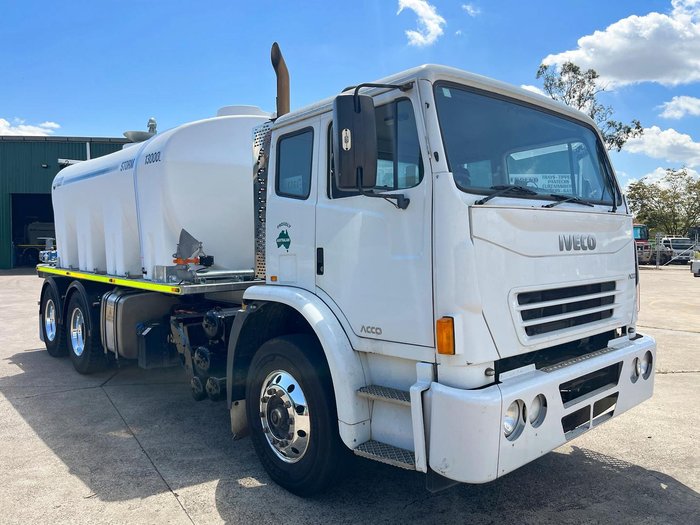 2012 Iveco Acco Tti 13,000L Water Truck Great Condition White
