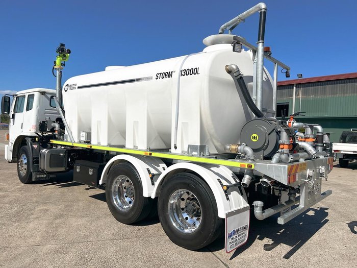 2014 Iveco Acco Tti 13,000L Water Truck Great Condition White