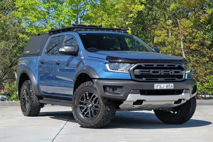 2021 Ford Ranger Raptor PX MkIII MY21.25 4X4 Dual Range Ford Performance Blue