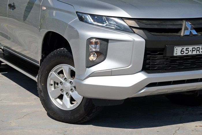 2021 Mitsubishi Triton GLX+ MR MY22 4X4 Dual Range Sterling Silver
