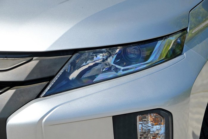2021 Mitsubishi Triton GLX+ MR MY22 4X4 Dual Range Sterling Silver