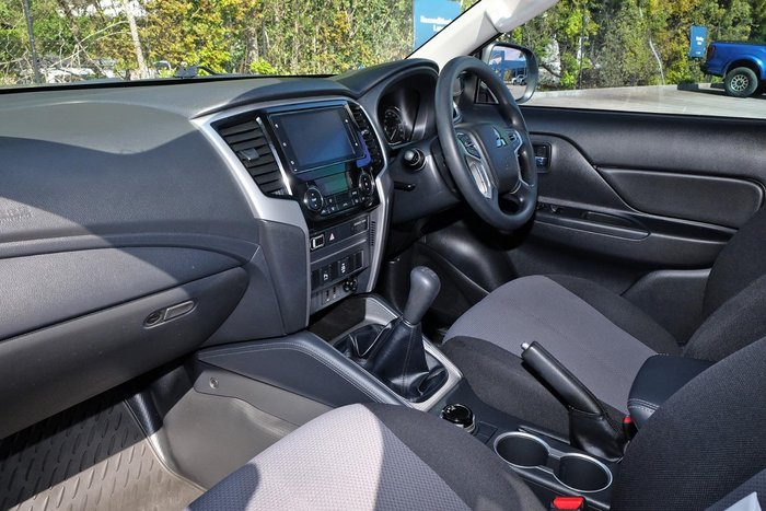 2021 Mitsubishi Triton GLX+ MR MY22 4X4 Dual Range Sterling Silver