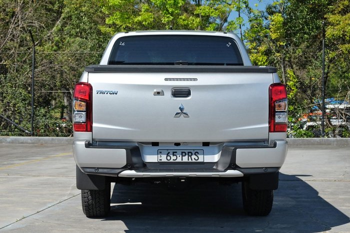 2021 Mitsubishi Triton GLX+ MR MY22 4X4 Dual Range Sterling Silver