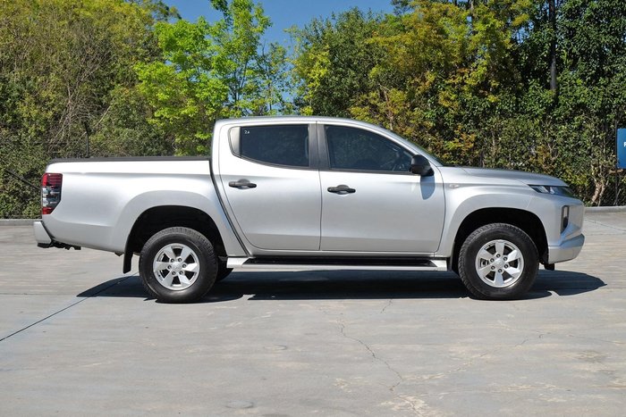 2021 Mitsubishi Triton GLX+ MR MY22 4X4 Dual Range Sterling Silver