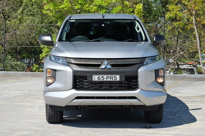 2021 Mitsubishi Triton GLX+ MR MY22 4X4 Dual Range Sterling Silver