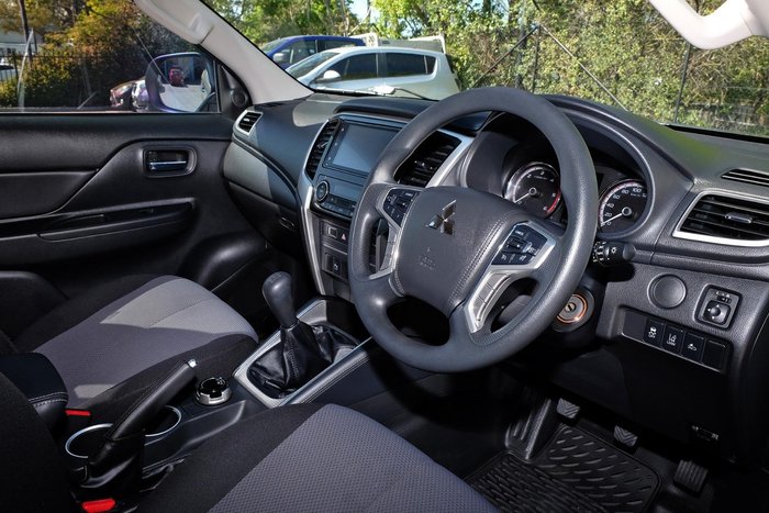 2021 Mitsubishi Triton GLX+ MR MY22 4X4 Dual Range Sterling Silver