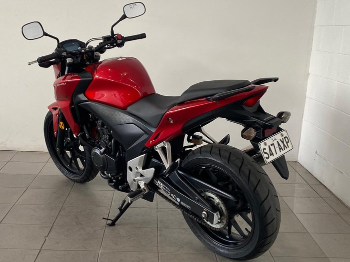 2014 Honda CB500F ABS (CB500FA) CB500 Red