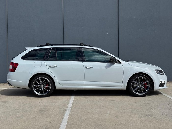 2016 SKODA Octavia RS 162TSI NE MY16 Candy White