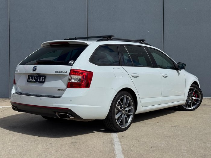 2016 SKODA Octavia RS 162TSI NE MY16 Candy White