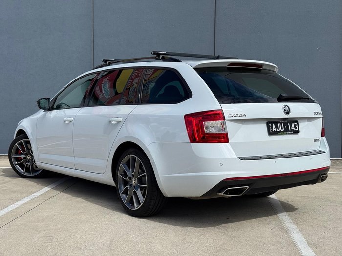 2016 SKODA Octavia RS 162TSI NE MY16 Candy White
