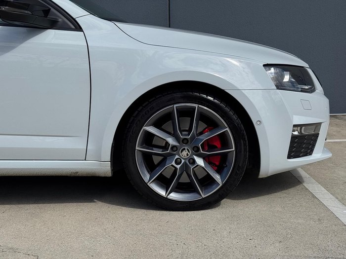 2016 SKODA Octavia RS 162TSI NE MY16 Candy White