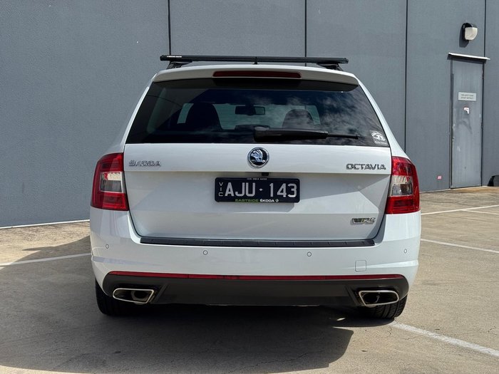 2016 SKODA Octavia RS 162TSI NE MY16 Candy White
