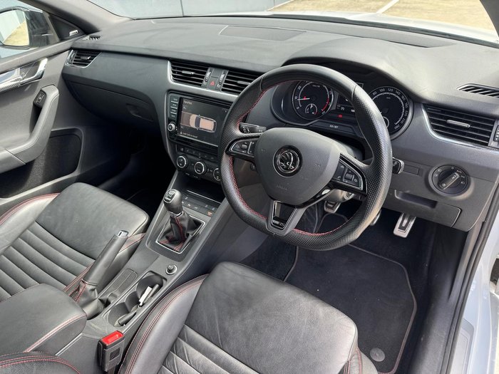 2016 SKODA Octavia RS 162TSI NE MY16 Candy White