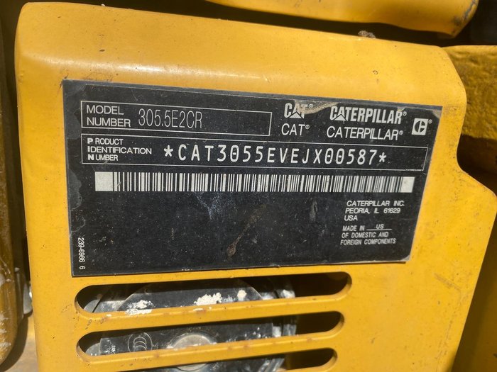 2015 Caterpillar 305.5E2cr