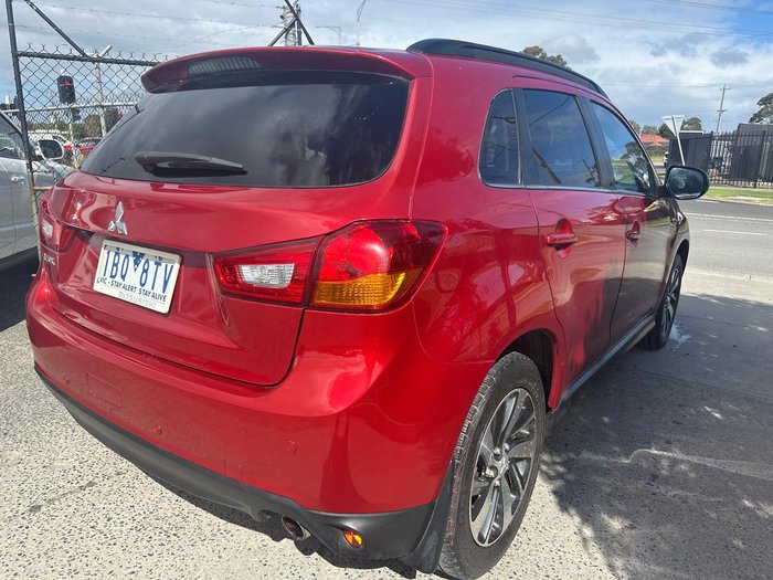 2014 Mitsubishi ASX XB MY14 Red
