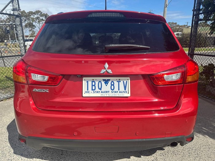 2014 Mitsubishi ASX XB MY14 Red