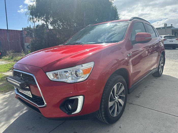 2014 Mitsubishi ASX XB MY14 Red