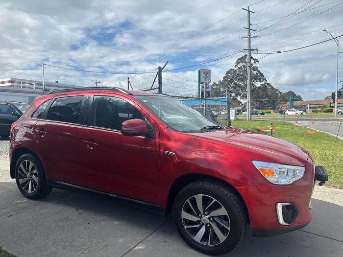 2014 Mitsubishi ASX XB MY14 Red