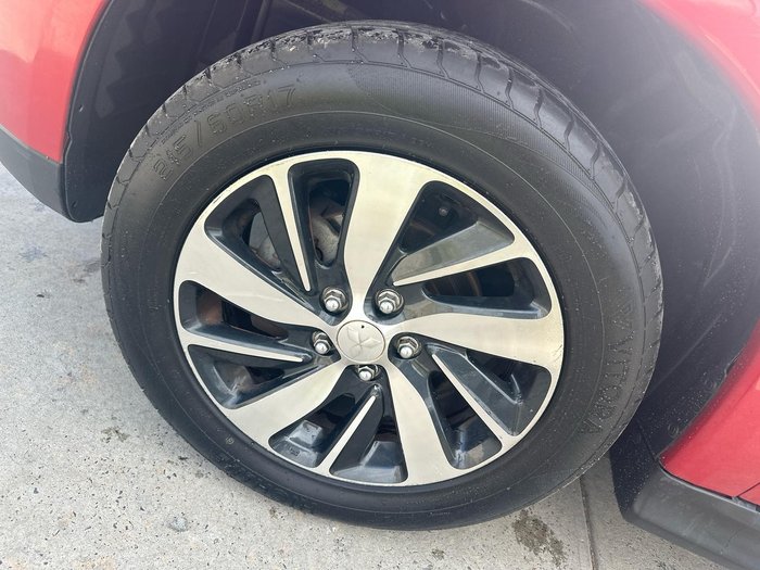 2014 Mitsubishi ASX XB MY14 Red