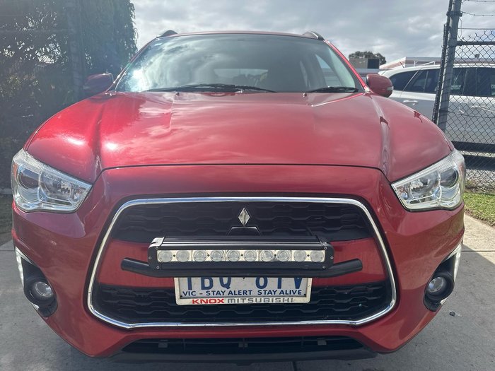 2014 Mitsubishi ASX XB MY14 Red