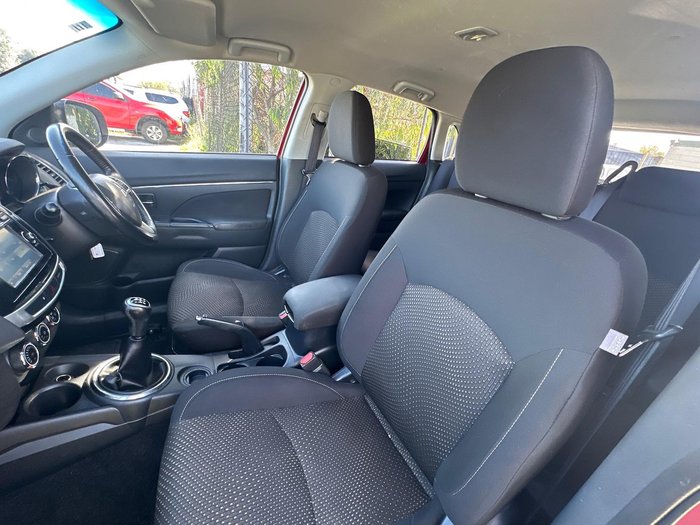 2014 Mitsubishi ASX XB MY14 Red