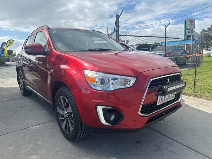 2014 Mitsubishi ASX XB MY14 Red