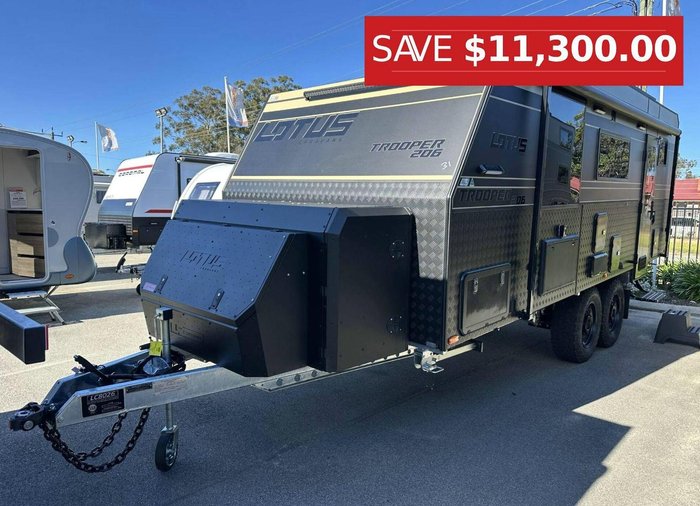 2025 Lotus Caravans Trooper 206Kd 20'6