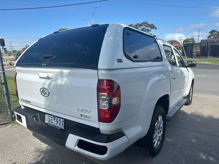 2020 LDV T60 PRO SK8C 4X4 Dual Range Blanc White