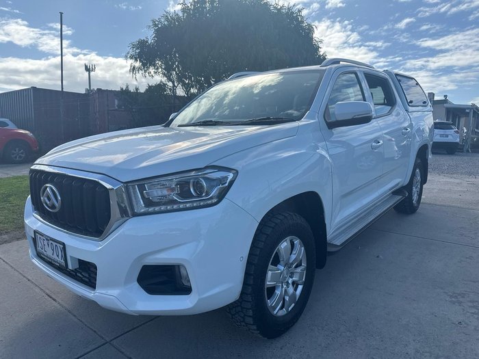 2020 LDV T60 PRO SK8C 4X4 Dual Range Blanc White
