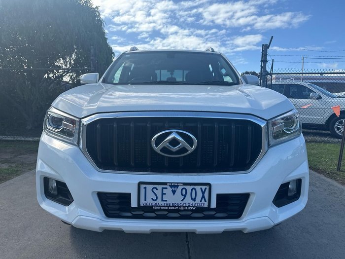 2020 LDV T60 PRO SK8C 4X4 Dual Range Blanc White