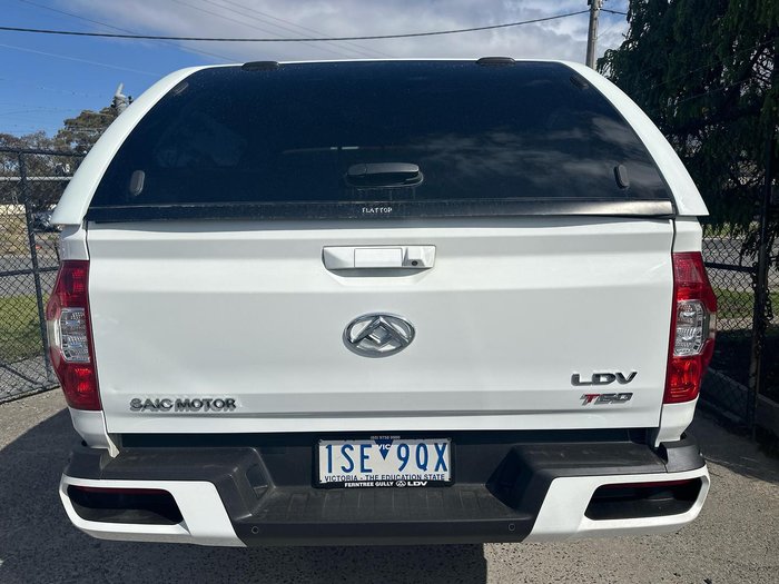 2020 LDV T60 PRO SK8C 4X4 Dual Range Blanc White