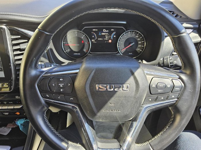 2023 Isuzu MU-X LS-T MY23 4X4 Dual Range Mineral White