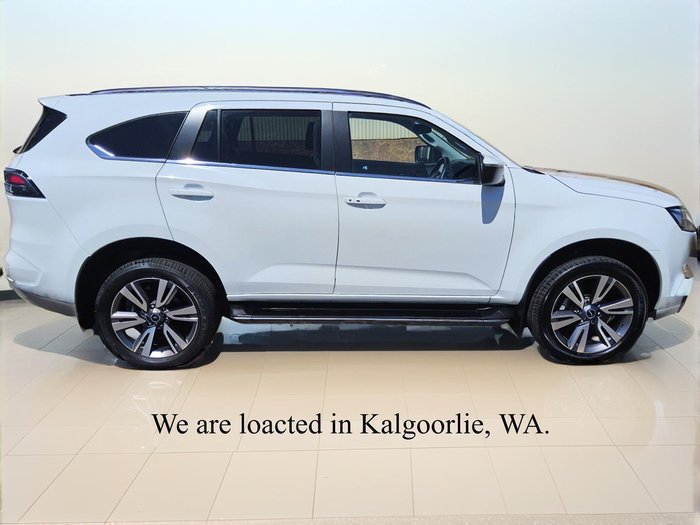 2023 Isuzu MU-X LS-T MY23 4X4 Dual Range Mineral White