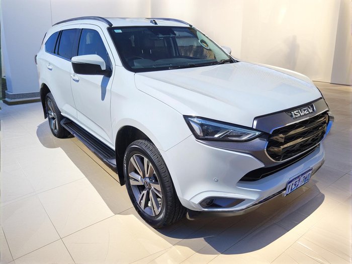 2023 Isuzu MU-X LS-T MY23 4X4 Dual Range Mineral White