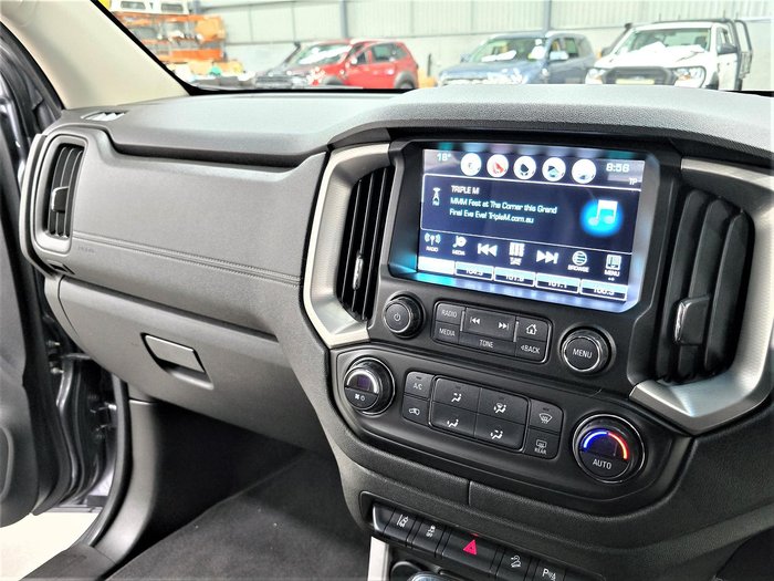 2017 Holden Colorado Z71 RG MY17 4X4 Dual Range Satin Steel Grey