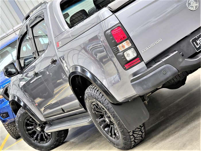 2017 Holden Colorado Z71 RG MY17 4X4 Dual Range Satin Steel Grey