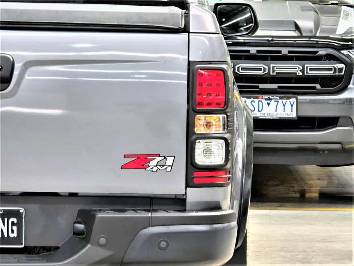 2017 Holden Colorado Z71 RG MY17 4X4 Dual Range Satin Steel Grey