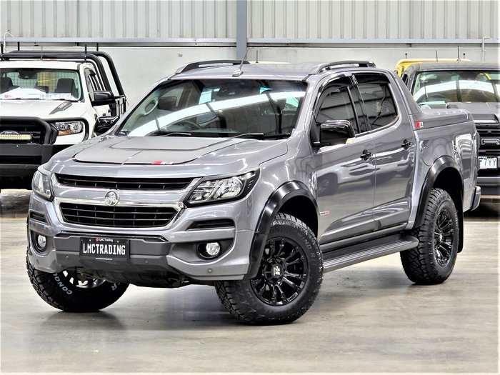 2017 Holden Colorado Z71 RG MY17 4X4 Dual Range Satin Steel Grey