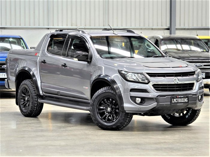 2017 Holden Colorado Z71 RG MY17 4X4 Dual Range Satin Steel Grey