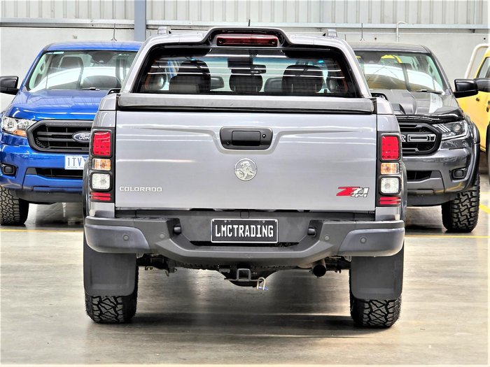 2017 Holden Colorado Z71 RG MY17 4X4 Dual Range Satin Steel Grey